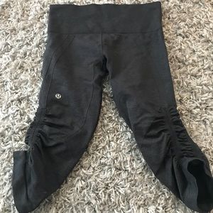 Lululemon Cropped Pants- Dark Blue/Grey